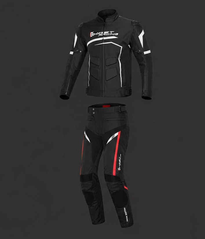 Ensemble Veste & Pantalon Moto GHOST RACING