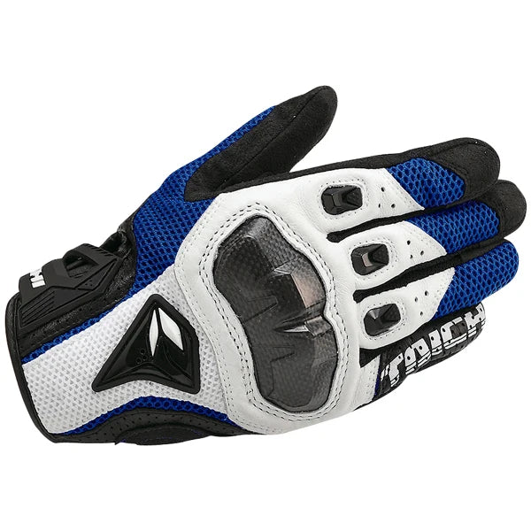Gants Moto Cuir Véritable Homme RST391 Bleu