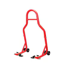 Support Roue Arrière Moto Noir Rouge