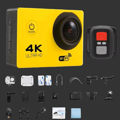 4K Camera d'action 1080P/30FPS WiFi
