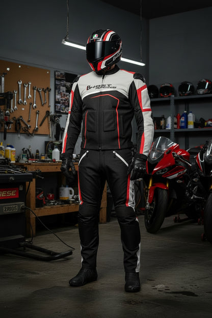 Ensemble Veste & Pantalon Moto GHOST RACING