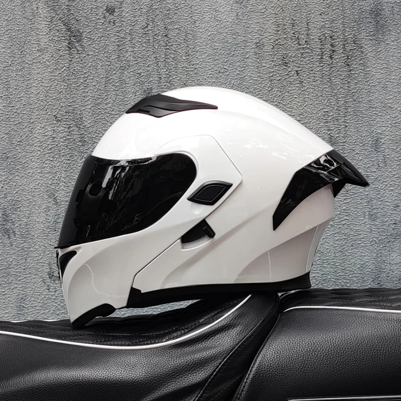 Casque intégral ORZ New DOT à double lentille de qualité