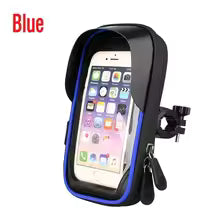 Support GPS Vélo Moto Étanche Bleu