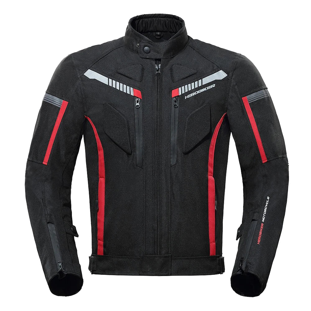 Veste Moto Imperméable HEROBIKER MC1009BK Homme