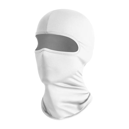Masque Écharpe Polyvalent Blanc Respirant