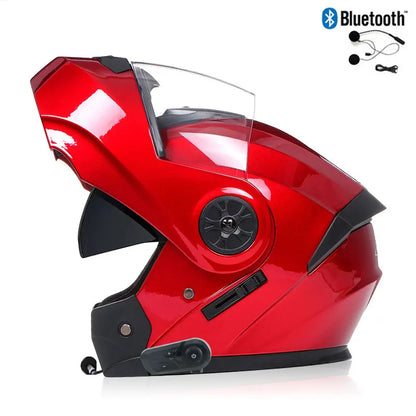 Casque Moto Modulable Bluetooth Unisexe