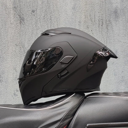 Casque intégral ORZ New DOT à double lentille de qualité