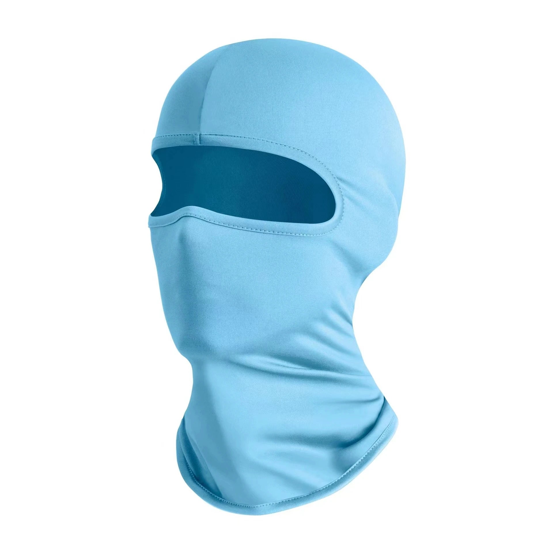 Écharpe Unisexe Protection Solaire & Vent Bleu Ciel