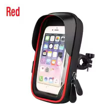 Support GPS Vélo Moto Étanche Rouge