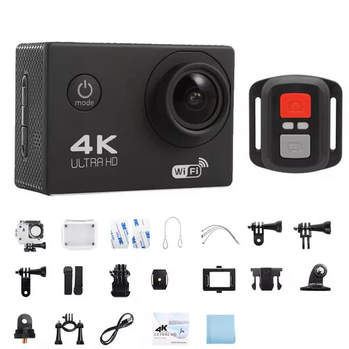 4K Action Camera 1080P/30FPS WiFi