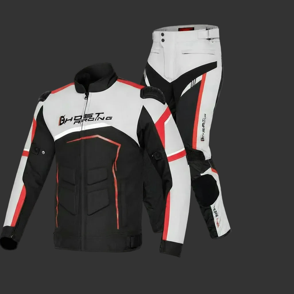 Ensemble Veste & Pantalon Moto GHOST RACING