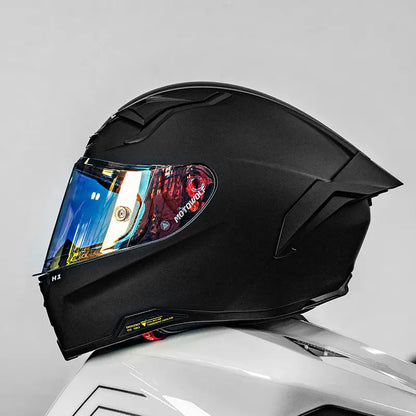 Casque de moto MOTOWOLF H1 integral pour hommes et femme