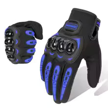 Gants Moto Été SU-04 Blue Tactiles