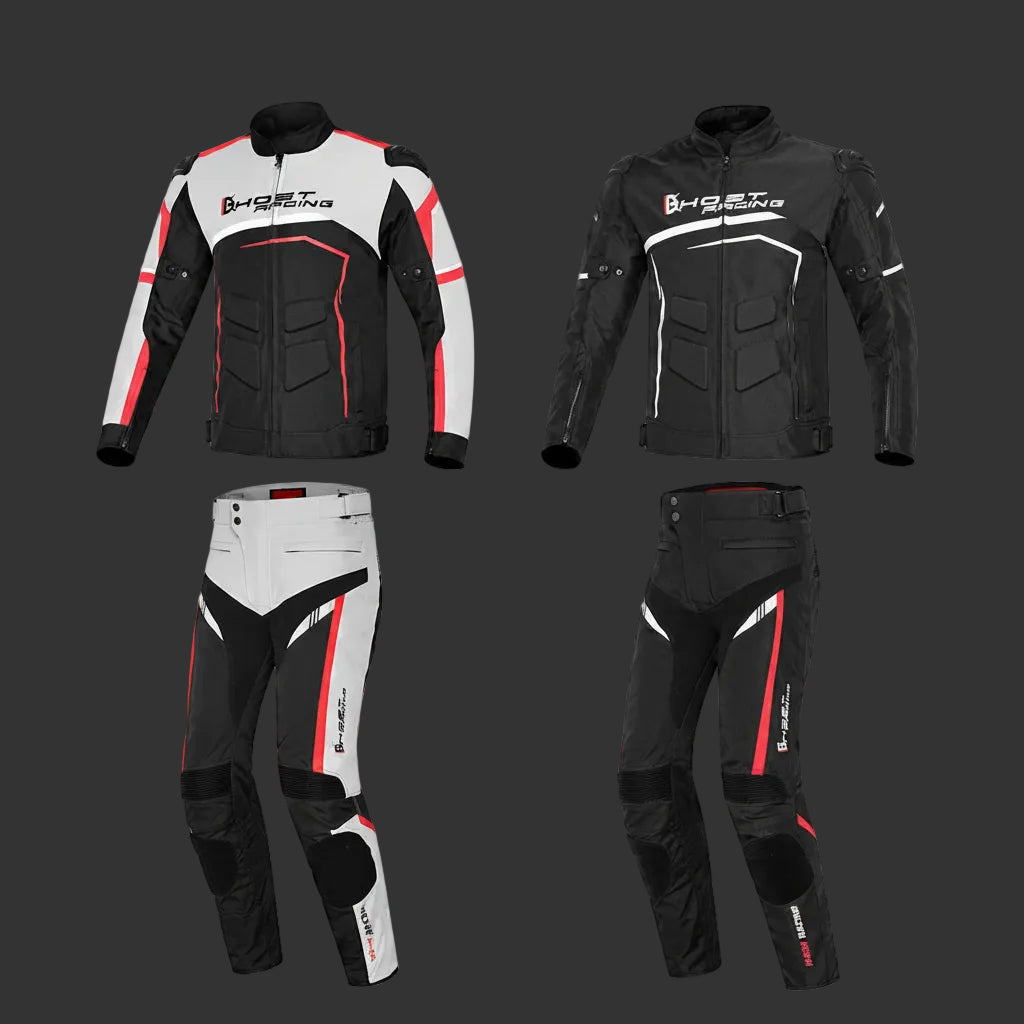 Ensemble Veste & Pantalon Moto GHOST RACING