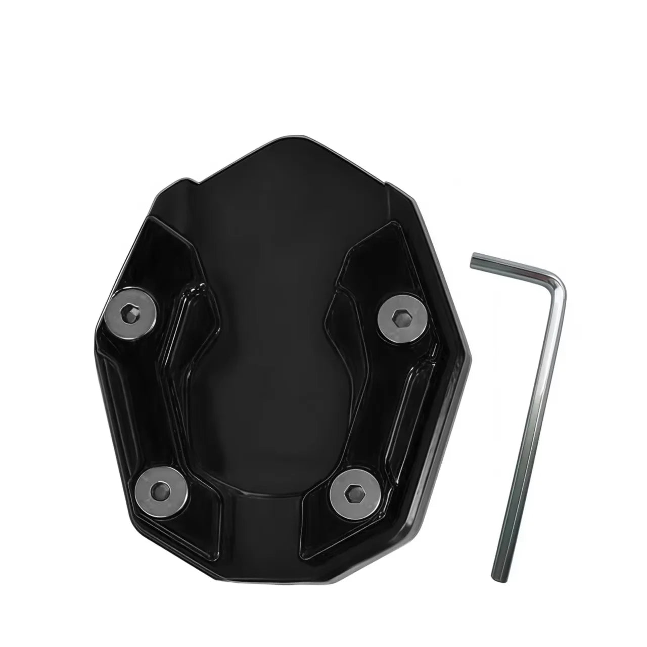 Extension Béquille Moto Scooter Aluminium Noir