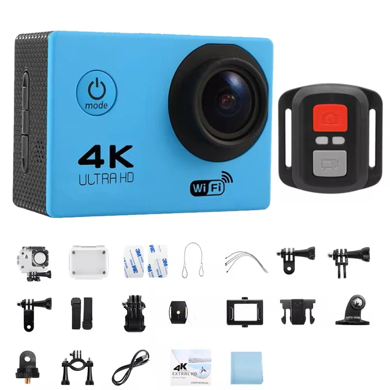 4K Action Camera 1080P/30FPS WiFi