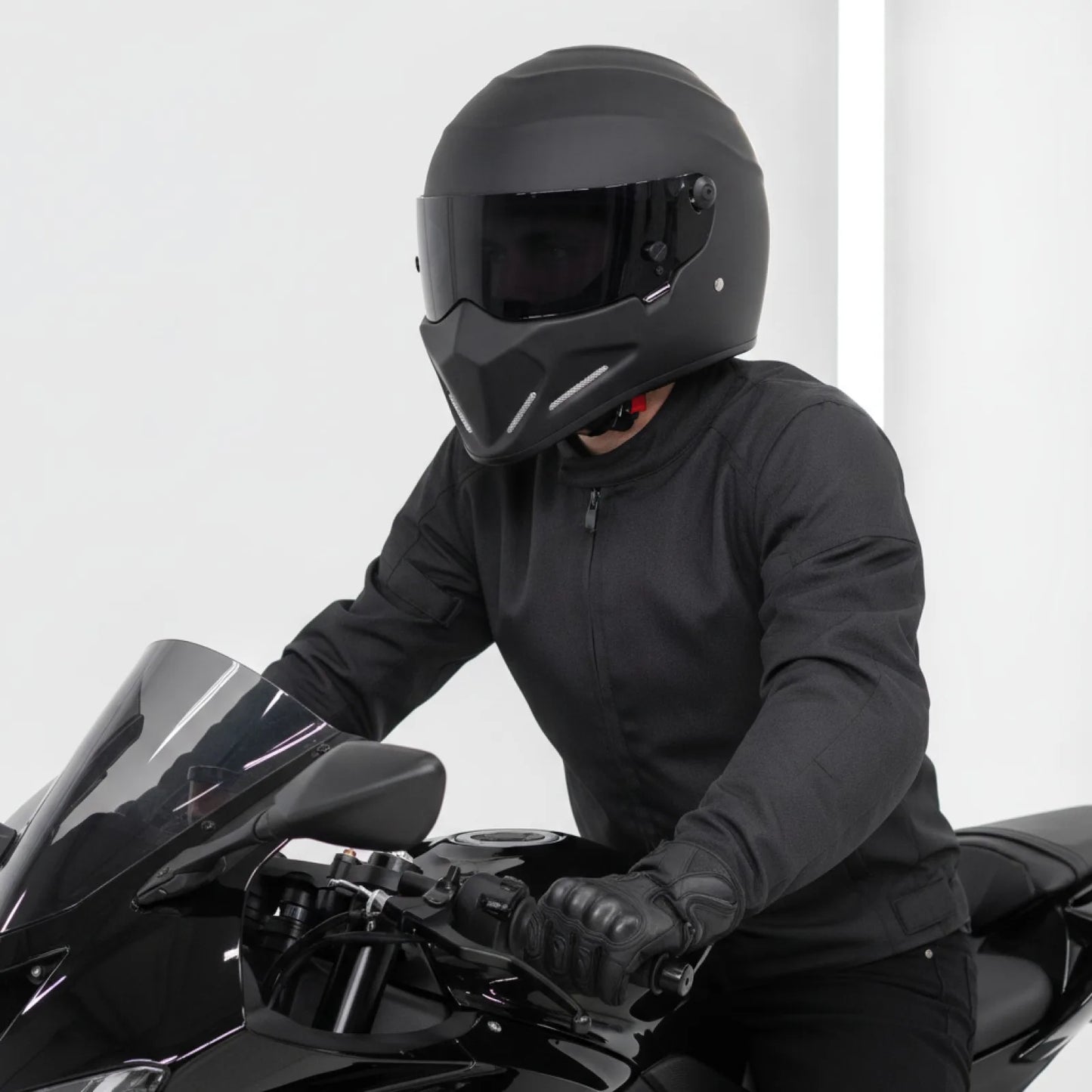 Casque Moto Intégral STIG Noir