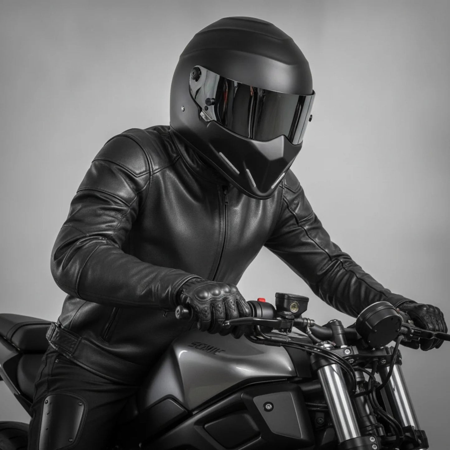 Casque Moto Intégral STIG SilverLens
