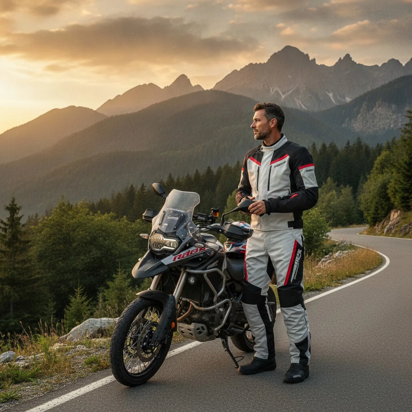 Pantalon Moto Imperméable HEROBIKER Protections EVA