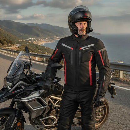 Veste Moto Imperméable HEROBIKER MC1009BK Homme