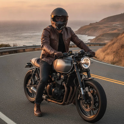 Casque Moto Intégral STIG Noir