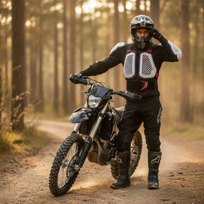 Veste Armure Motocross MC1022 WH