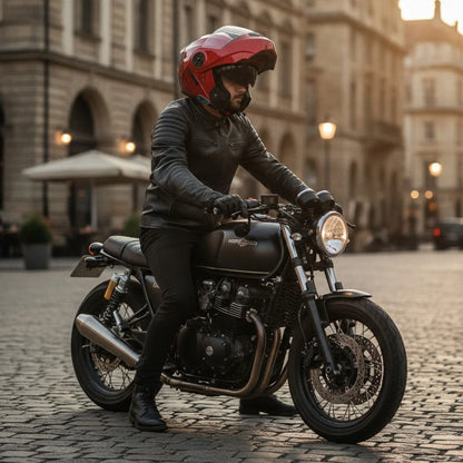 Casque Moto Modulable Bluetooth Unisexe
