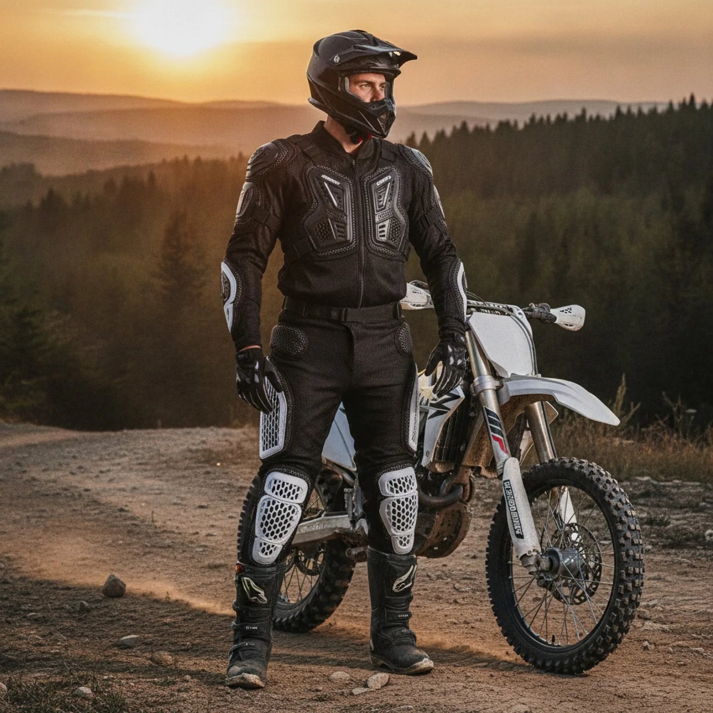 Ensemble Armure Moto Cross Certifié CE