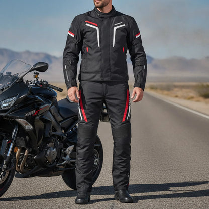 Ensemble Moto Imperméable Noir Homme