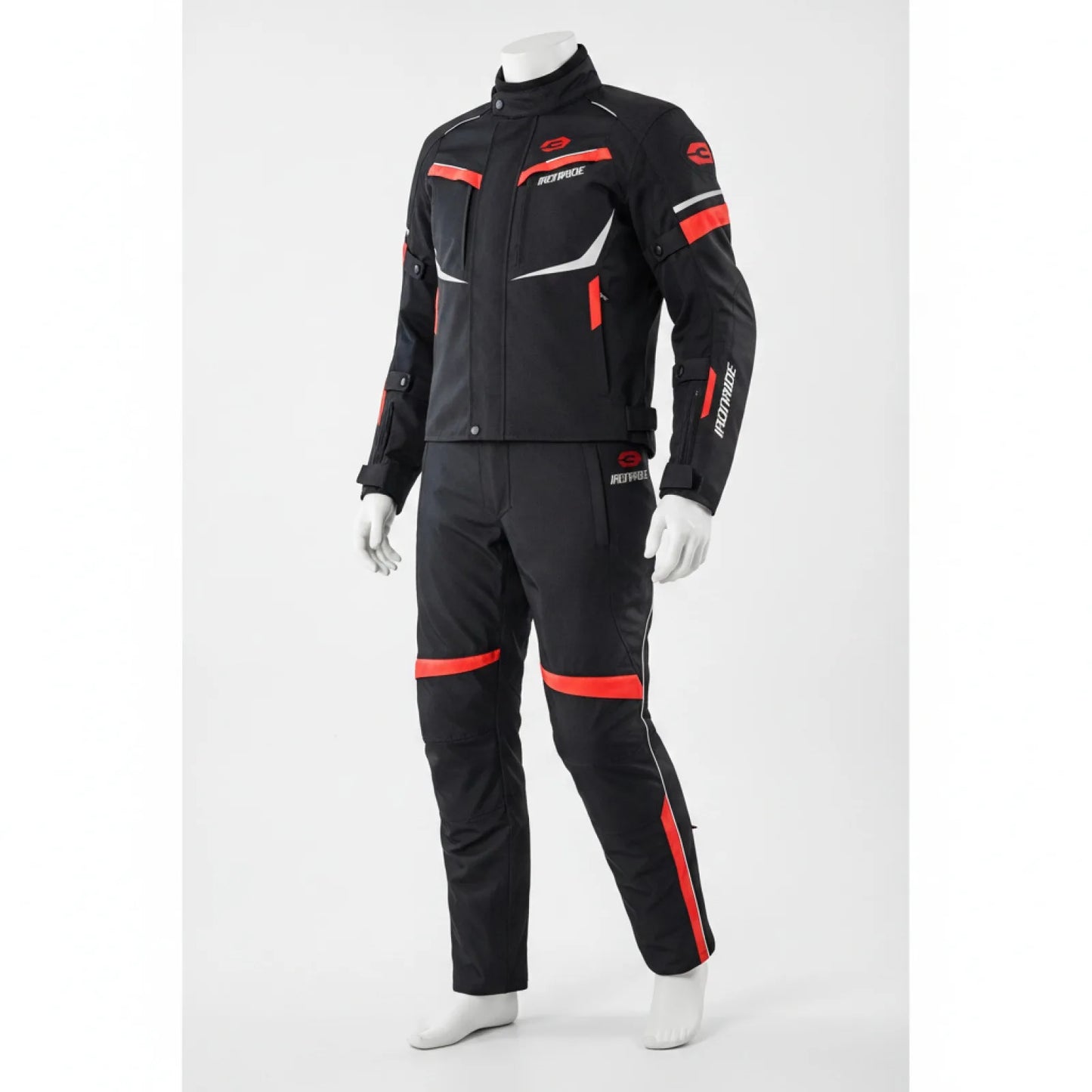 Pantalon Moto Imperméable Rouge