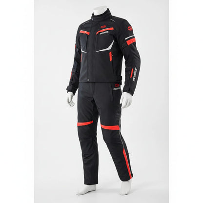Pantalon Moto Imperméable Rouge